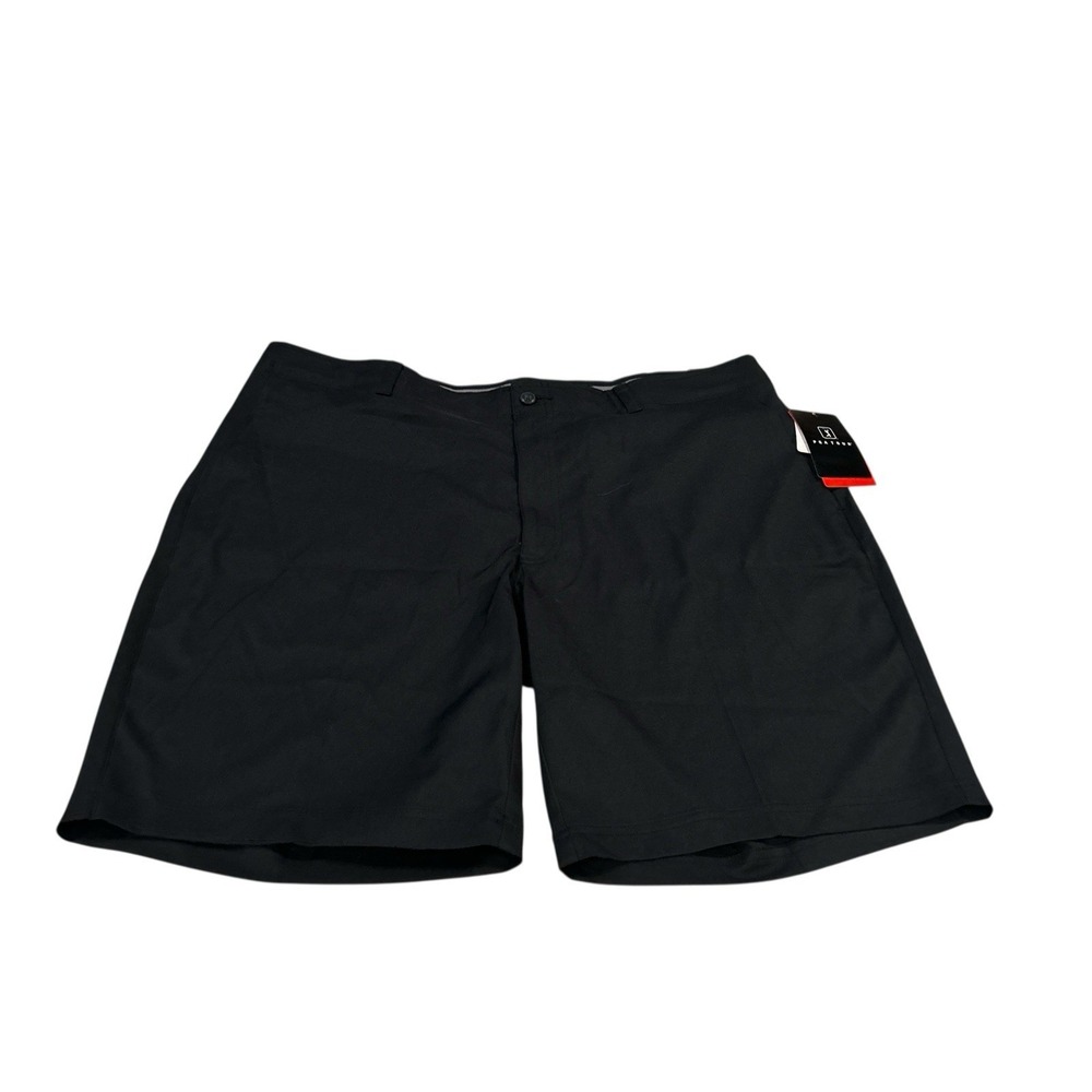PGA TOUR Mens 40‎ Black Golf Shorts Comfort Waist Stretch Elastica NEW